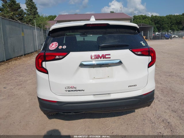 45672727 :رقم المزاد ، 3GKALTEV6JL308509 vin ، 2018 Gmc Terrain Sle مزاد بيع