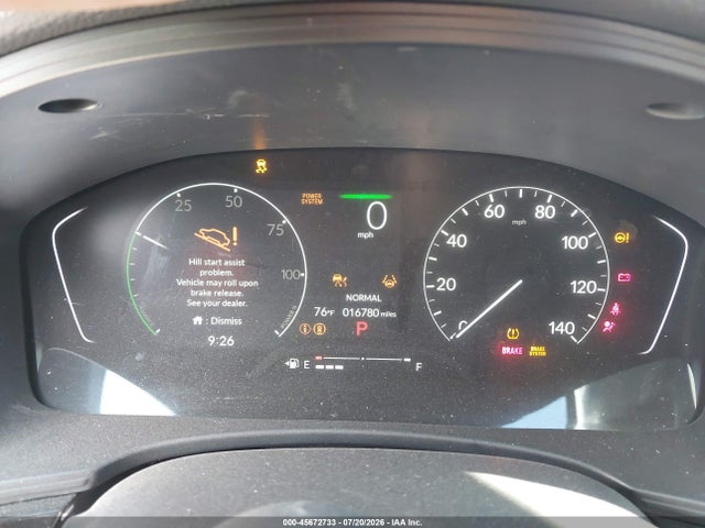 Aukcja sprzedaży 2026 Honda Civic Hybrid Sport/sport Touring, vin: 2HGFE4F85TH323316, numer aukcji: 45672733
