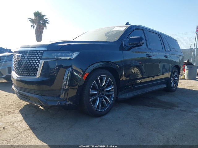 45672789 :رقم المزاد ، 1GYS3LKL9MR225960 vin ، 2021 Cadillac Escalade Esv 2wd Premium Luxury مزاد بيع
