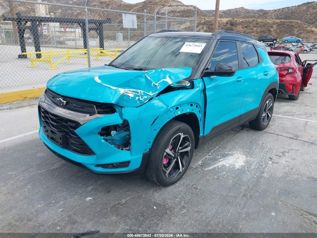 45672843 :رقم المزاد ، KL79MUSL6NB076261 vin ، 2022 Chevrolet Trailblazer Awd Rs مزاد بيع