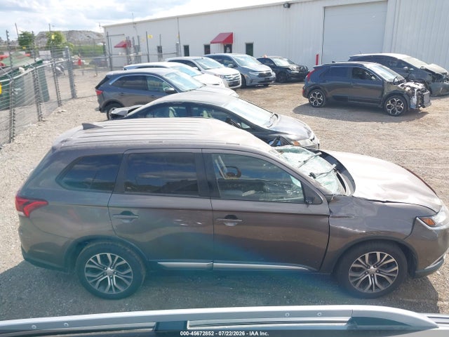 Продажа на аукционе авто 2017 Mitsubishi Outlander Es, vin: JA4AD2A3XHZ066487, номер лота: 45672852