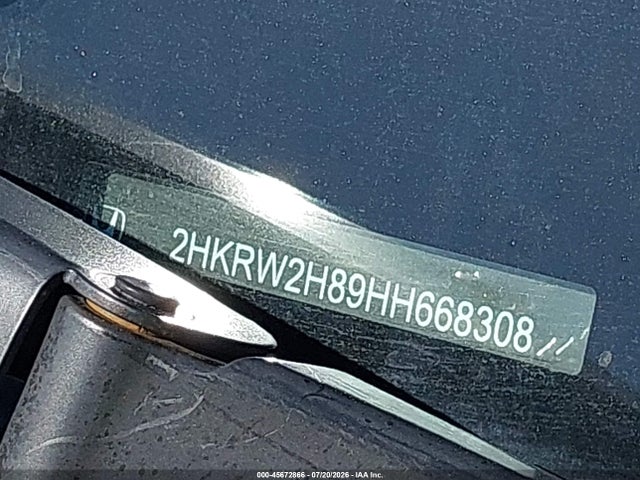Продажа на аукционе авто 2017 Honda Cr-v Ex-l/ex-l Navi, vin: 2HKRW2H89HH668308, номер лота: 45672866