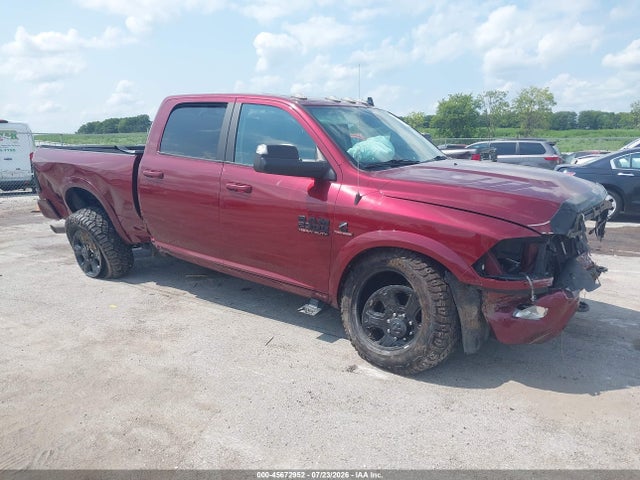 Aukcja sprzedaży 2018 Ram 2500 Laramie  4x4 6'4 Box, vin: 3C6UR5FLXJG406023, numer aukcji: 45672952