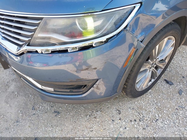 Продаж на аукціоні авто 2018 Lincoln Mkx Reserve, vin: 2LMPJ8LPXJBL30277, номер лоту: 45672988