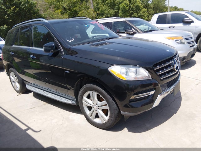 45672990 :رقم المزاد ، 4JGDA5HB2CA030869 vin ، 2012 Mercedes-benz Ml 350 4matic مزاد بيع