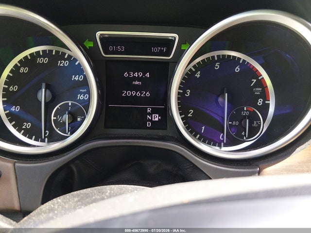 Продаж на аукціоні авто 2012 Mercedes-benz Ml 350 4matic, vin: 4JGDA5HB2CA030869, номер лоту: 45672990