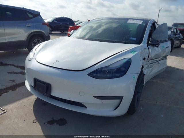 Aukcja sprzedaży 2021 Tesla Model 3 Standard Range Plus Rear-wheel Drive, vin: 5YJ3E1EA2MF027438, numer aukcji: 45672999