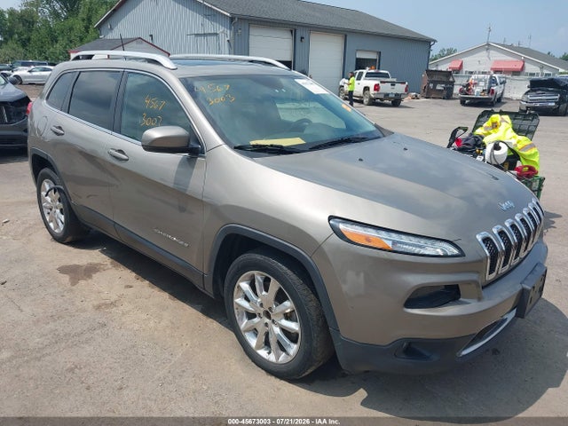 Aukcja sprzedaży 2016 Jeep Cherokee Limited, vin: 1C4PJLDB4GW347587, numer aukcji: 45673003