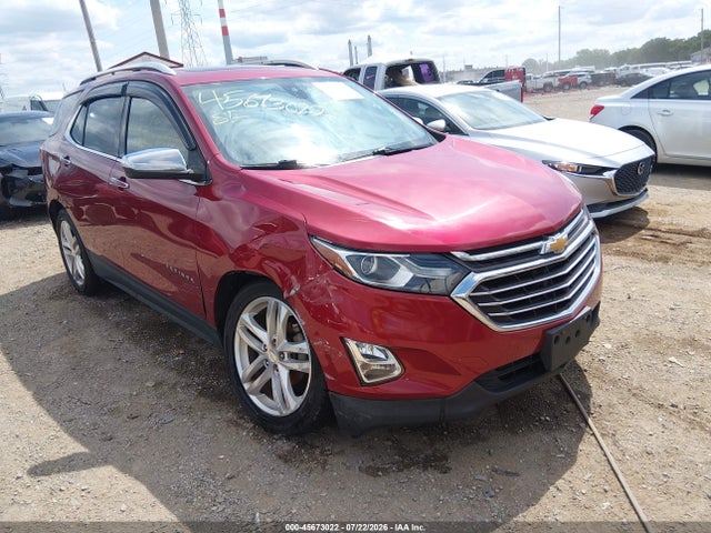 Auction sale of the 2018 Chevrolet Equinox Premier, vin: 3GNAXVEV9JS508258, lot number: 45673022