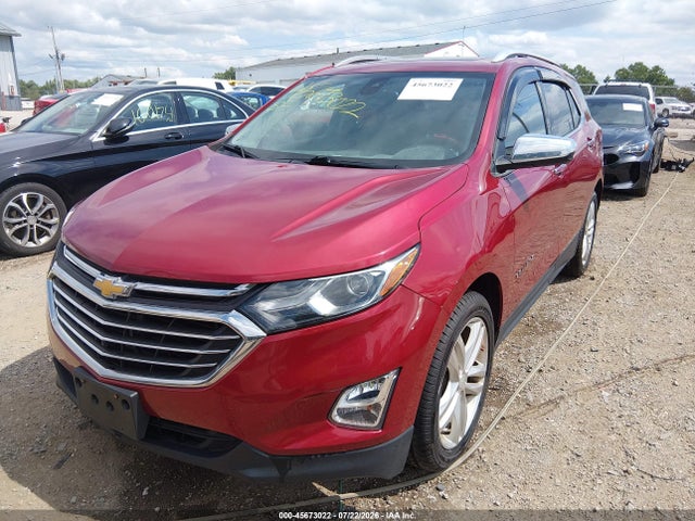 2018 Chevrolet Equinox Premier მანქანა იყიდება აუქციონზე, vin: 3GNAXVEV9JS508258, აუქციონის ნომერი: 45673022
