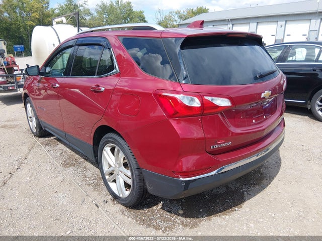 2018 Chevrolet Equinox Premier მანქანა იყიდება აუქციონზე, vin: 3GNAXVEV9JS508258, აუქციონის ნომერი: 45673022