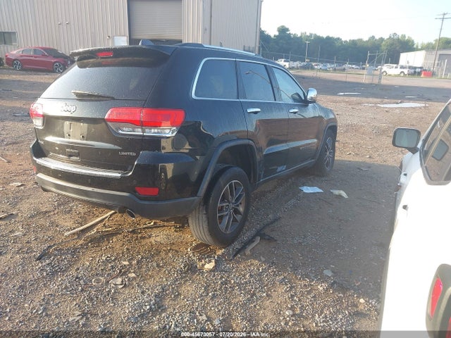 2017 Jeep Grand Cherokee Limited მანქანა იყიდება აუქციონზე, vin: 1C4RJFBGXHC834711, აუქციონის ნომერი: 45673057