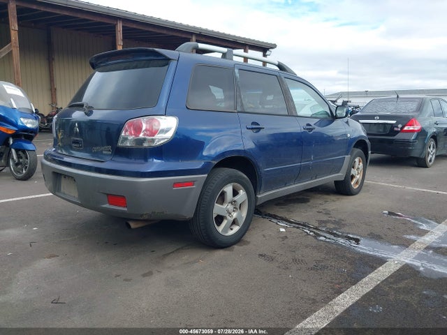 2003 Mitsubishi Outlander Xls მანქანა იყიდება აუქციონზე, vin: JA4LZ41G73U030562, აუქციონის ნომერი: 45673059