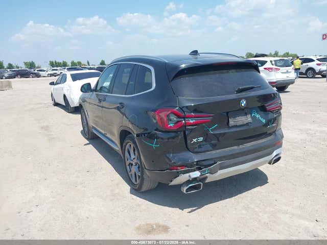 Aukcja sprzedaży 2023 Bmw X3 Xdrive30i, vin: WBX57DP02PN239225, numer aukcji: 45673073