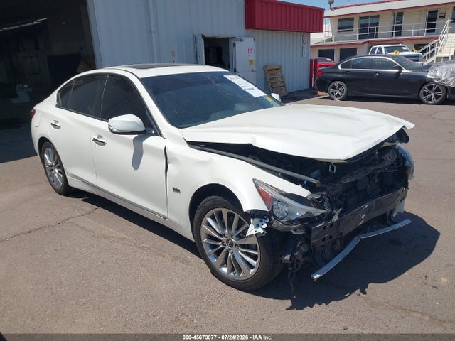 Aukcja sprzedaży 2018 Infiniti Q50 3.0t Luxe, vin: JN1EV7AP7JM353117, numer aukcji: 45673077