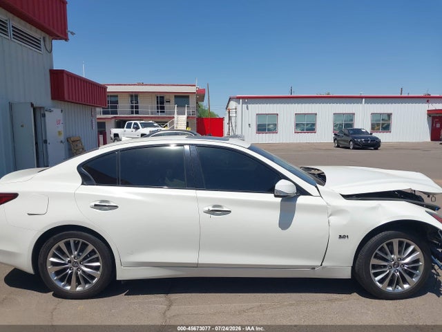 Продаж на аукціоні авто 2018 Infiniti Q50 3.0t Luxe, vin: JN1EV7AP7JM353117, номер лоту: 45673077