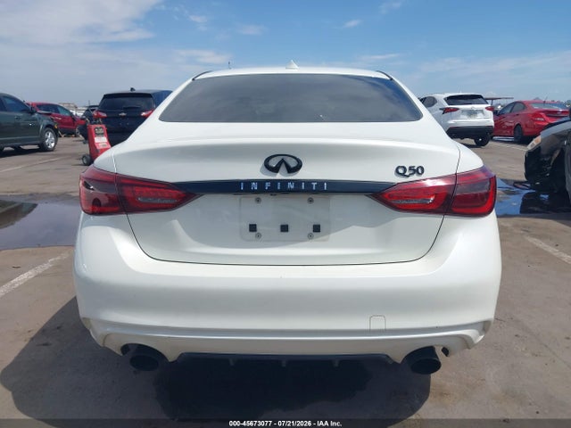 Продаж на аукціоні авто 2018 Infiniti Q50 3.0t Luxe, vin: JN1EV7AP7JM353117, номер лоту: 45673077