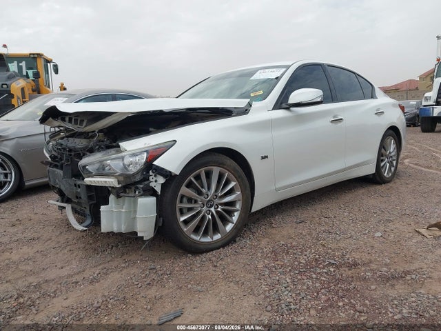 Продаж на аукціоні авто 2018 Infiniti Q50 3.0t Luxe, vin: JN1EV7AP7JM353117, номер лоту: 45673077