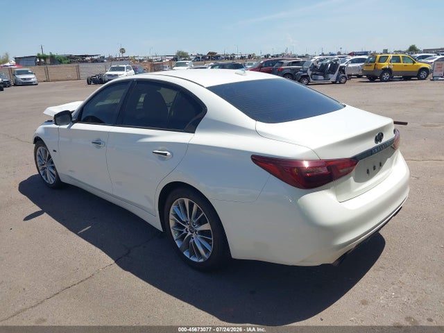 Продаж на аукціоні авто 2018 Infiniti Q50 3.0t Luxe, vin: JN1EV7AP7JM353117, номер лоту: 45673077