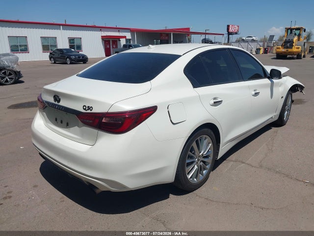 Продаж на аукціоні авто 2018 Infiniti Q50 3.0t Luxe, vin: JN1EV7AP7JM353117, номер лоту: 45673077