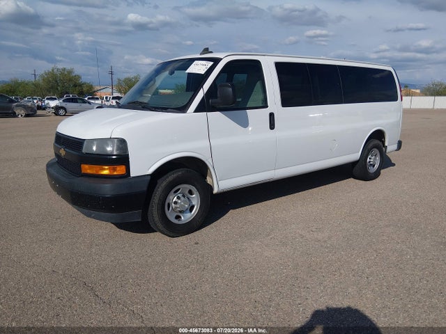Продаж на аукціоні авто 2021 Chevrolet Express Passenger Rwd 3500 Extended Wheelbase Ls, vin: 1GAZGNFP6M1153866, номер лоту: 45673083