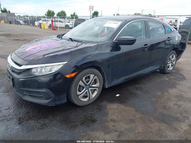 Honda Civic Lx 2018 2HGFC2F51JH549382 Image 2