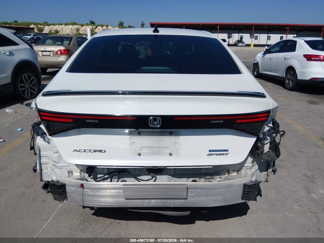 45673160 :رقم المزاد ، 1HGCY2F52RA097795 vin ، 2024 Honda Accord Hybrid Sport مزاد بيع