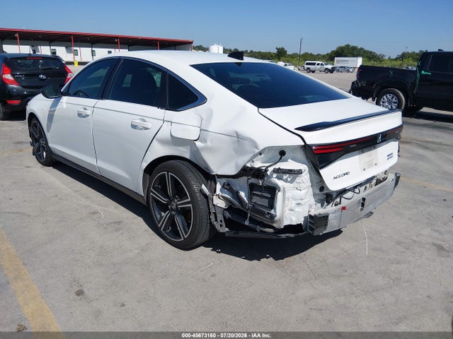 45673160 :رقم المزاد ، 1HGCY2F52RA097795 vin ، 2024 Honda Accord Hybrid Sport مزاد بيع
