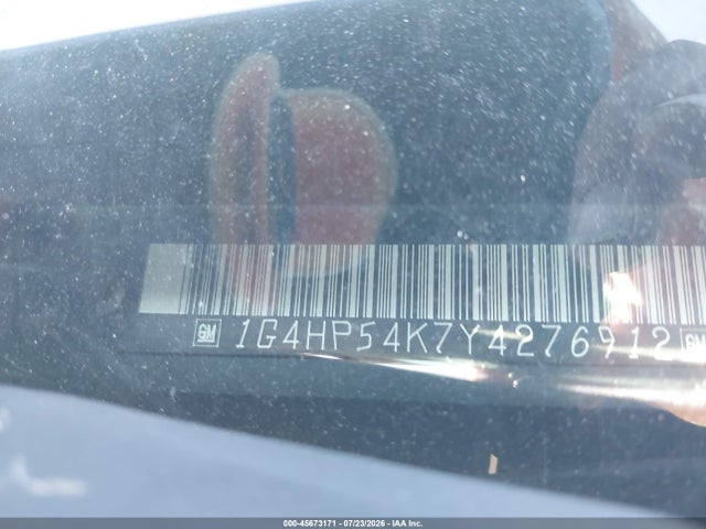 Aukcja sprzedaży 2000 Buick Lesabre Custom, vin: 1G4HP54K7Y4276912, numer aukcji: 45673171