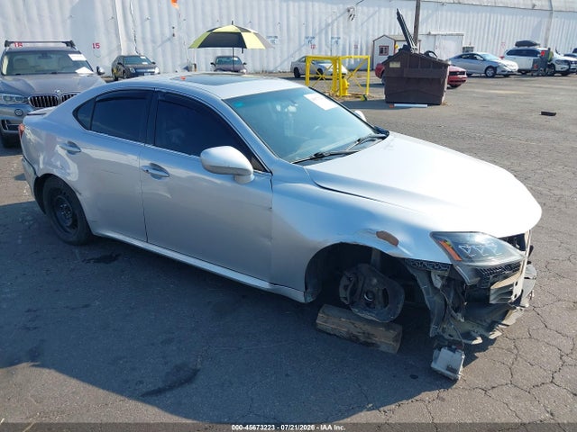 45673223 :رقم المزاد ، JTHBK262X65017972 vin ، 2006 Lexus Is 250 مزاد بيع