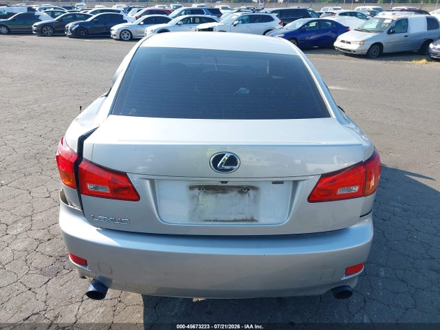 45673223 :رقم المزاد ، JTHBK262X65017972 vin ، 2006 Lexus Is 250 مزاد بيع