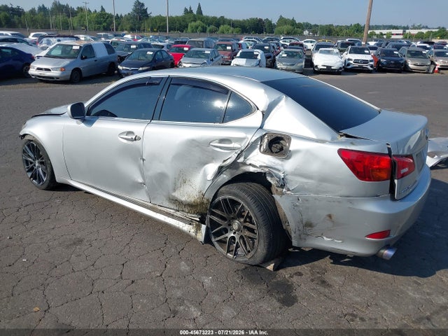 45673223 :رقم المزاد ، JTHBK262X65017972 vin ، 2006 Lexus Is 250 مزاد بيع