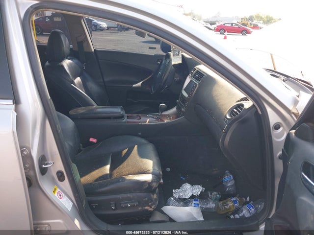 45673223 :رقم المزاد ، JTHBK262X65017972 vin ، 2006 Lexus Is 250 مزاد بيع