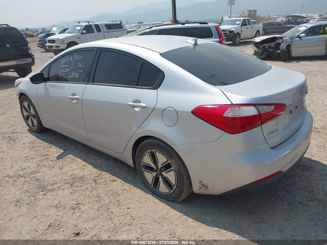 2015 Kia Forte Lx მანქანა იყიდება აუქციონზე, vin: KNAFK4A60F5367925, აუქციონის ნომერი: 45673230