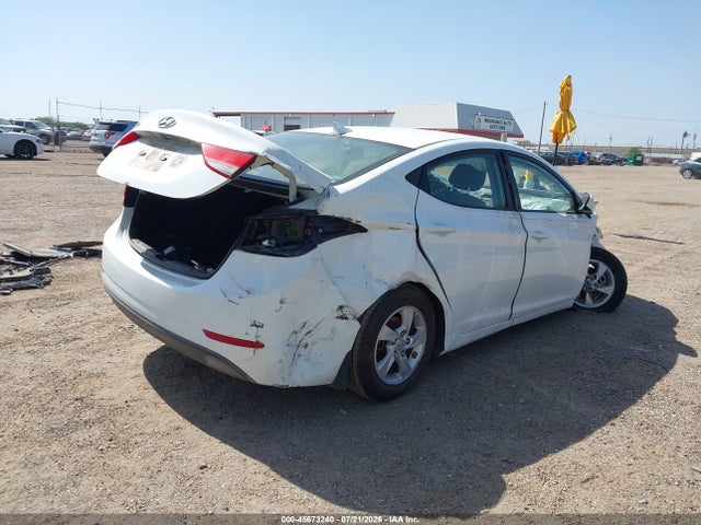 Продаж на аукціоні авто 2014 Hyundai Elantra Se, vin: 5NPDH4AE1EH491104, номер лоту: 45673240