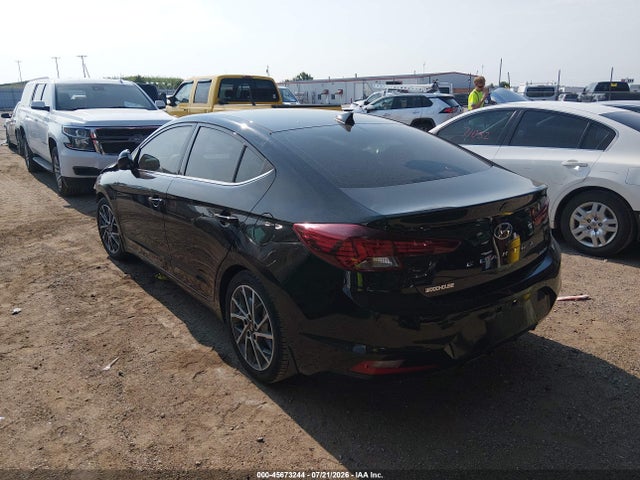 Hyundai Elantra Limited 2020 5NPD84LF9LH628244 Image 3