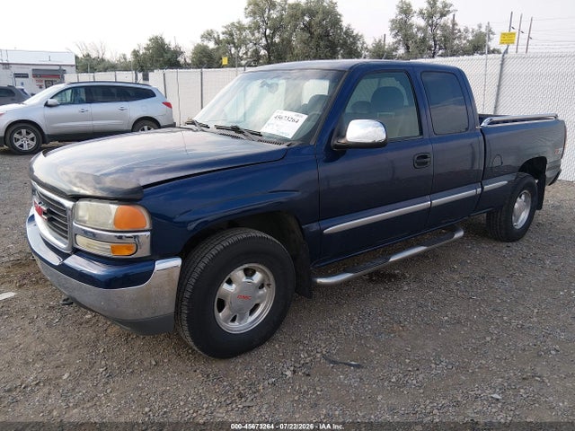 2002 Gmc Sierra 1500 Sle მანქანა იყიდება აუქციონზე, vin: 2GTEK19T421194686, აუქციონის ნომერი: 45673264