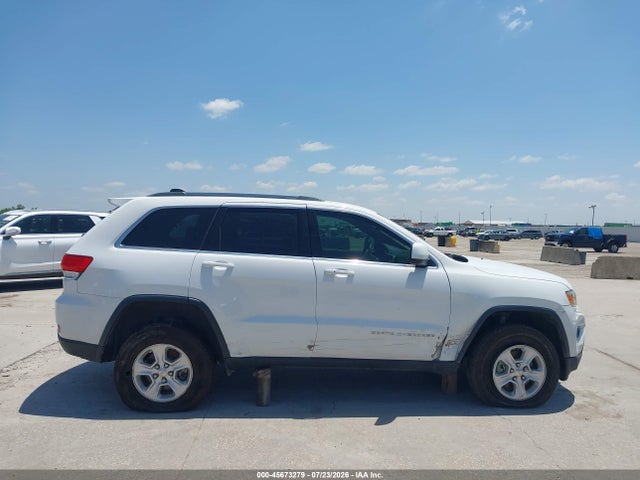 Aukcja sprzedaży 2016 Jeep Grand Cherokee Laredo, vin: 1C4RJEAG2GC391058, numer aukcji: 45673279