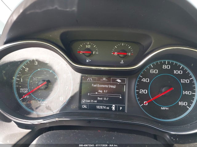 2017 Chevrolet Cruze Lt Auto მანქანა იყიდება აუქციონზე, vin: 3G1BE6SM4HS612180, აუქციონის ნომერი: 45673343