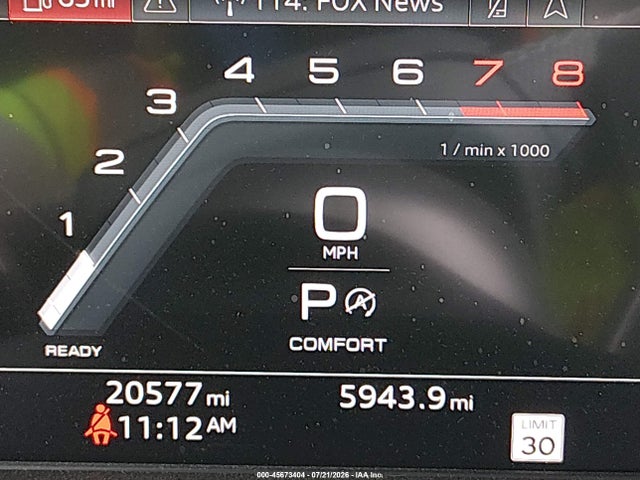 Продаж на аукціоні авто 2025 Audi Sq5 Sportback Premium Plus Tfsi Quattro Tiptronic, vin: WA124AFY8S2057757, номер лоту: 45673404