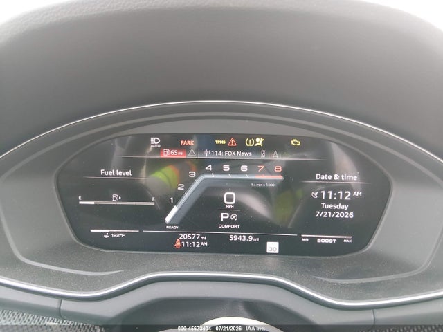 Продаж на аукціоні авто 2025 Audi Sq5 Sportback Premium Plus Tfsi Quattro Tiptronic, vin: WA124AFY8S2057757, номер лоту: 45673404