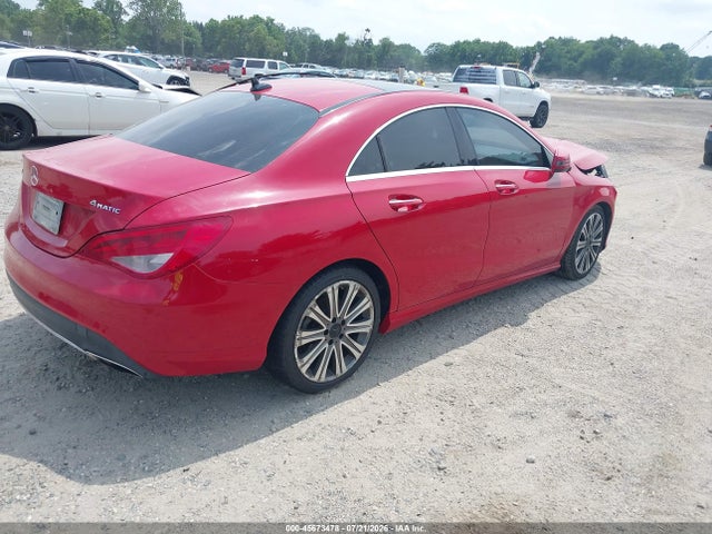 Продажа на аукционе авто 2017 Mercedes-benz Cla 250 4matic, vin: WDDSJ4GB1HN417393, номер лота: 45673478