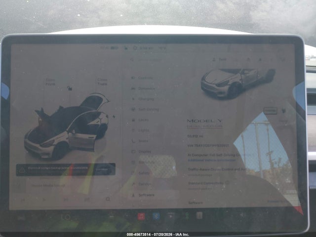 Aukcja sprzedaży 2022 Tesla Model Y Performance Dual Motor All-wheel Drive, vin: 7SAYGDEF1NF532601, numer aukcji: 45673514
