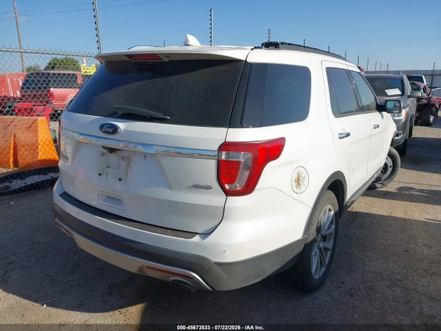 2016 Ford Explorer Limited მანქანა იყიდება აუქციონზე, vin: 1FM5K8F85GGA20124, აუქციონის ნომერი: 45673533