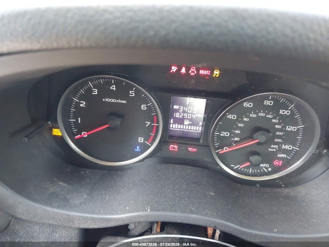 45673536 :رقم المزاد ، JF1GPAB68G8249536 vin ، 2016 Subaru Impreza 2.0i Premium مزاد بيع