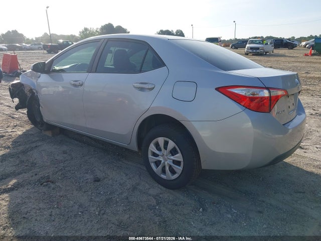 2016 Toyota Corolla L მანქანა იყიდება აუქციონზე, vin: 2T1BURHEXGC503861, აუქციონის ნომერი: 45673544