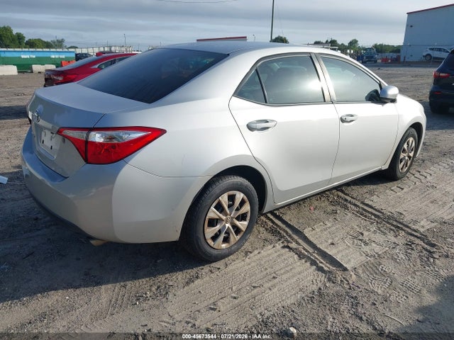 2016 Toyota Corolla L მანქანა იყიდება აუქციონზე, vin: 2T1BURHEXGC503861, აუქციონის ნომერი: 45673544