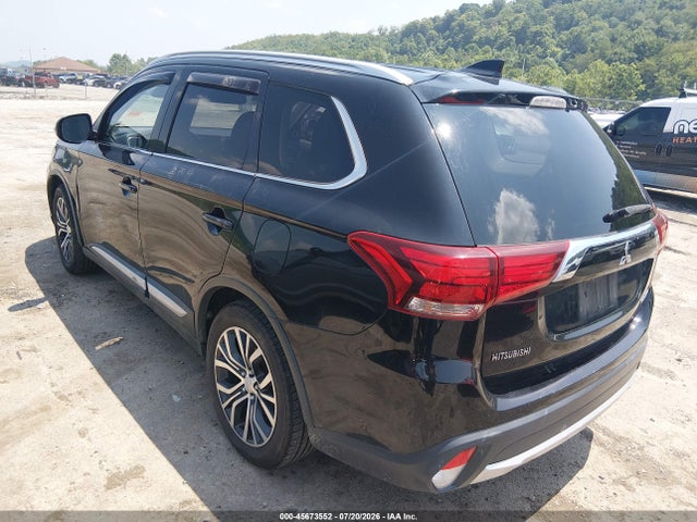 45673552 :رقم المزاد ، JA4AZ3A36HZ057437 vin ، 2017 Mitsubishi Outlander Sel مزاد بيع