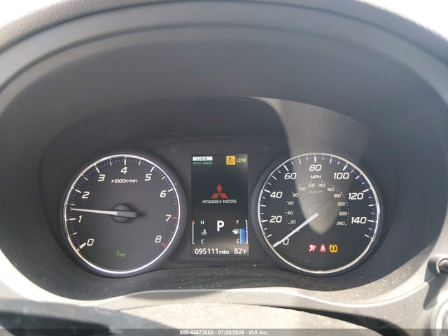45673552 :رقم المزاد ، JA4AZ3A36HZ057437 vin ، 2017 Mitsubishi Outlander Sel مزاد بيع