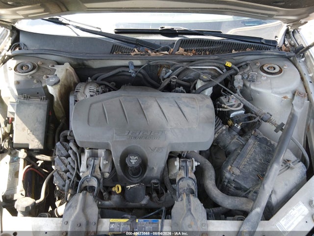 45673568 :رقم المزاد ، 2G4WD582181165262 vin ، 2008 Buick Lacrosse Cxl مزاد بيع